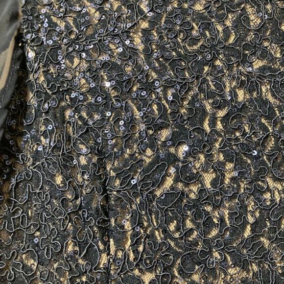 Alex Evenings Navy blue trumpet dress - Picture 5 of 11